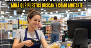 Los supermercados más grandes están contratando, mirá qué puestos buscan y cómo anotarte