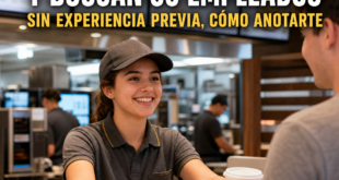 Nuevo local de McDonald's en Junín, Argentina, buscando personal sin experiencia