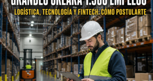 Centro logístico de Mercado Libre en Argentina con oportunidades laborales
